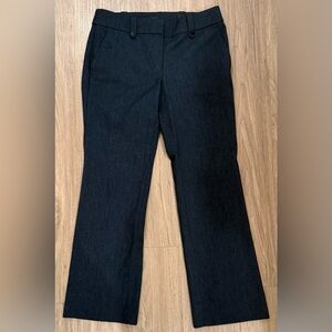 Ann Taylor LOFT Navy Blue Marisa Trousers Size 6P Career Pants